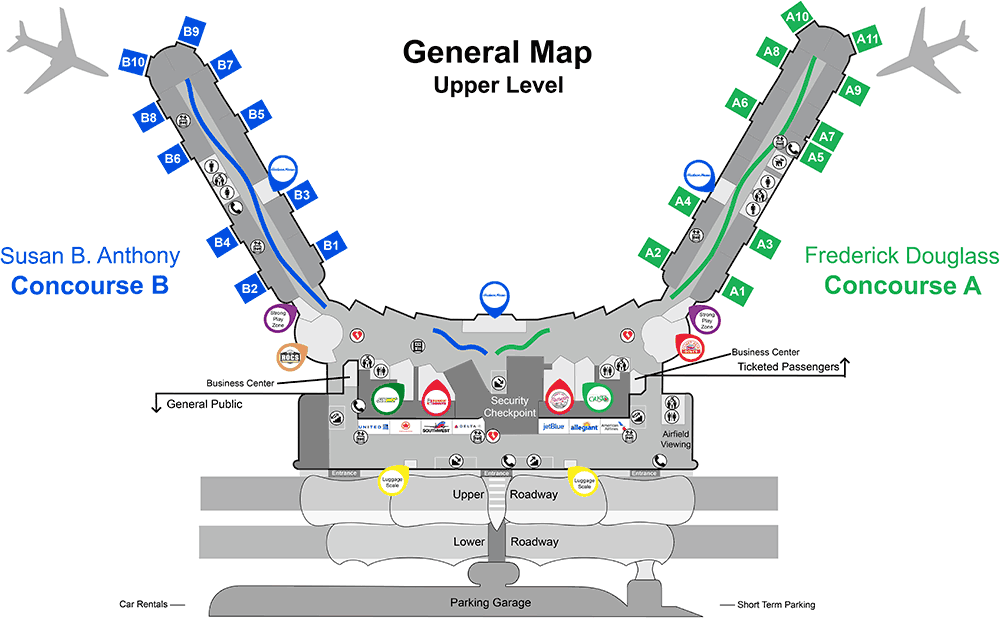 Map - Upper Level